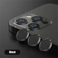 Metal Camera Lens Protector for iPhone 15 Pro Max Tempered Ziai Glass Metal Ring On iPhone 13 12 14 Back Cover Protective Film
