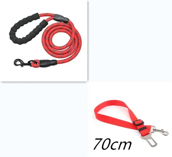 Guinzaglio riflettente per cani, guinzaglio in nylon per cani di piccola - My Hashtag Shop