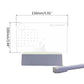 Clear Acrylic Desk Calendar Planner LED Night Light with Stand Erasable Marker Office Calendar Planner