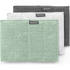 Brabantia SinkSide Microfibre Cleaning Pads mikroszálas tisztítópárna, 3 db-os szett, sötétszürke, világosszürke, jáde zöld, 160x220 mm - 215827 (215827)-0