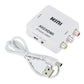 Grwibeou RCA AV to HDMI Converter High Quality HD 1080P AV 2 HDMI Adapter For TV X box PS4 PC DVD Projector AV To HDMI Converter - HASHTAG