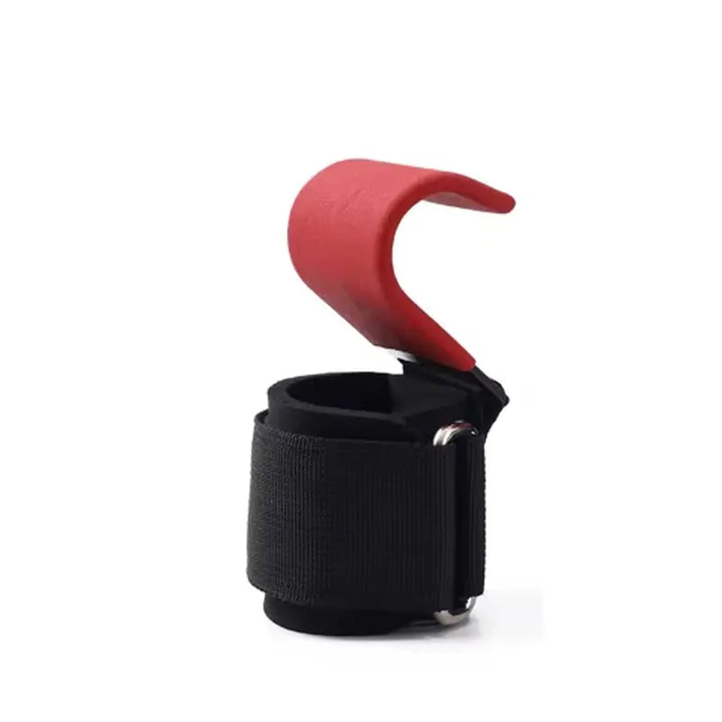 Fitness Squat Weightlifting Pull-Up Wrist Hook Horizontal Bar Exercise Strength Training without Strangling Power Hook
