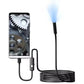5.5/7.0MM TYPE-C Endoscope Camera  6 LEDs Adjustable USB OTG Android Flexible Inspection Borescope Cameras for Phone PC