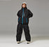Unisex Windproof And Waterproof Loose-fitting Fashionable Ski Suit Set HASHTAG