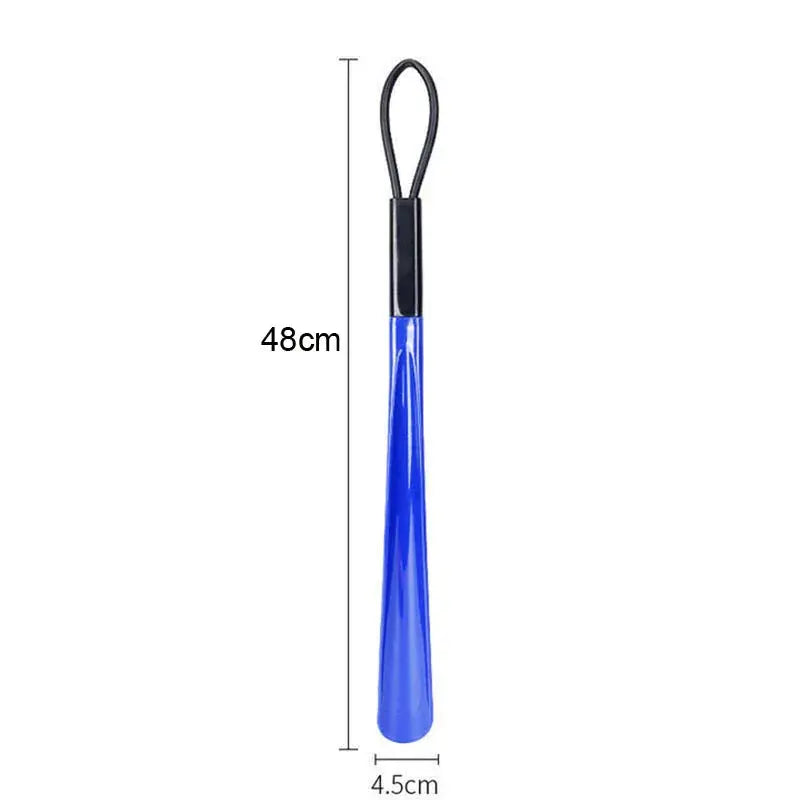 1pc Extra long flexible plastic shoe horns do not require bending durable shoe spoons for pregnant women wearing shoe assistants - HASHTAG