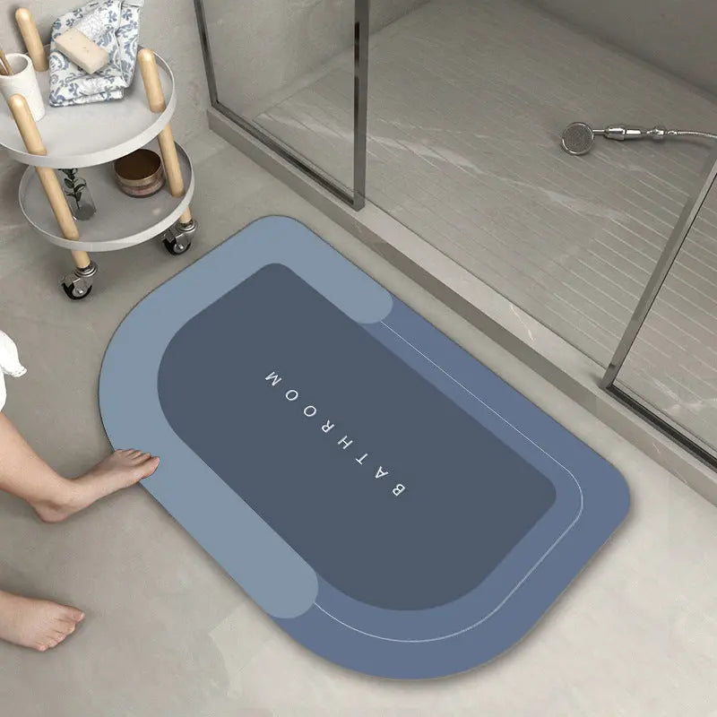 Cushion Cushion Bathroom Sliding  Door  Floor  Bathroom Foot Mat AliExpress