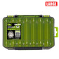 Fishing Tackle Box 14 Compartments Fishing Accessories Lure Hook Storage Case Double Sided Fishing Tool Organizer Boxes - HASHTAG