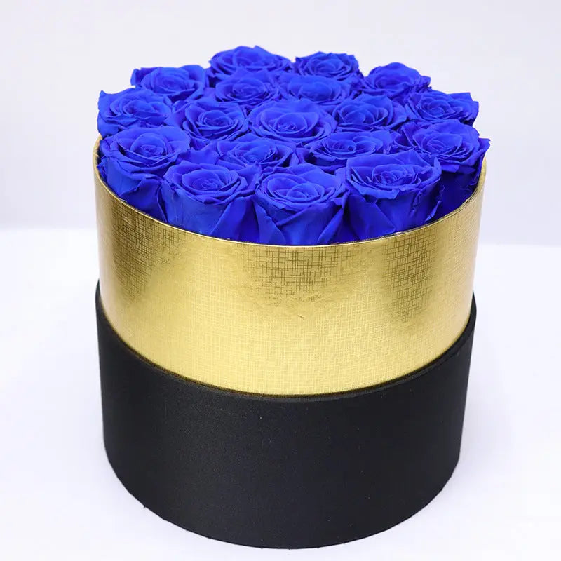 Exquisite roses in beautiful gift box assorted colors. - HASHTAG