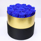 Exquisite roses in beautiful gift box assorted colors. - HASHTAG