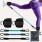 Ankle Strap Resistance Bands Hip Leg Strength Pull Rope Fitness Elastic Training Home Yoga Pilate Crossfit Workout Gym Equipment - HASHTAG