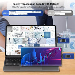 USB C Flash Drive 128GB, 3 in 1 OTG USB Type C Memory Stick Dual Type C Flash Drive Thumb Drive Photo Stick Jump Drive for USB-C Smartphone Tablet Computer Mac Laptop HASHTAG