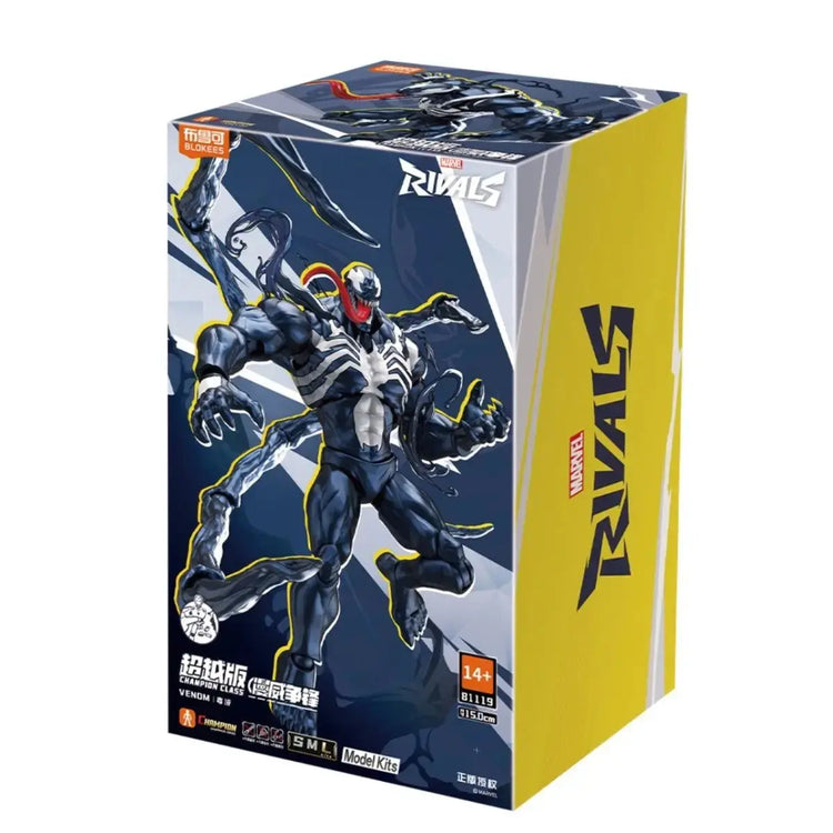 Blokees Marvel Champion Class Figures Spider-Man Venom Action Figures Movable Toys Assembled Model Gift - HASHTAG