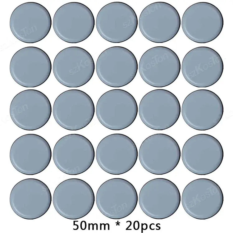 20PCS Furniture Slider Pads Table Chair Leg Sliding Block Anti Scratch Easy Move Heavy Furniture Leg Mat Thickened Moving Pads - HASHTAG