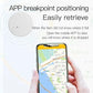 Mini GPS Locator AntiLost Alarm Wallet Keychain Smart Tag Bluetooth-Compatible Tracer Keychain Dog Pet Child Tracker Key Finder