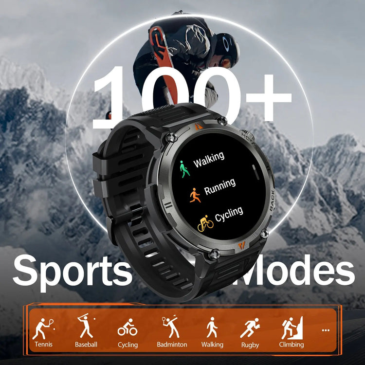 Orologio intelligente JELLOO con torcia, smartwatch touch screen da 3,68 - My Hashtag Shop