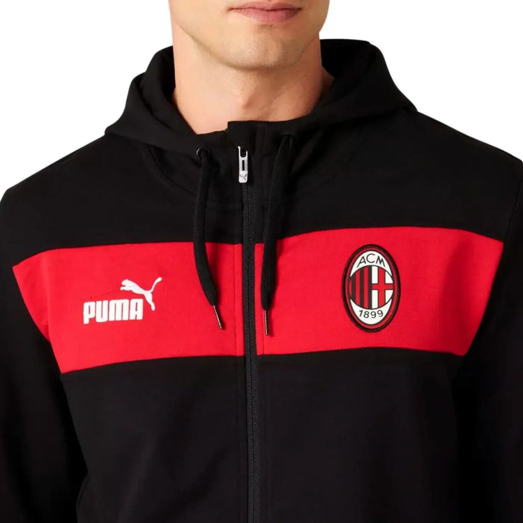 AC Milan Casual Fans cotton presentation tracksuit 2023/24 - Puma-3