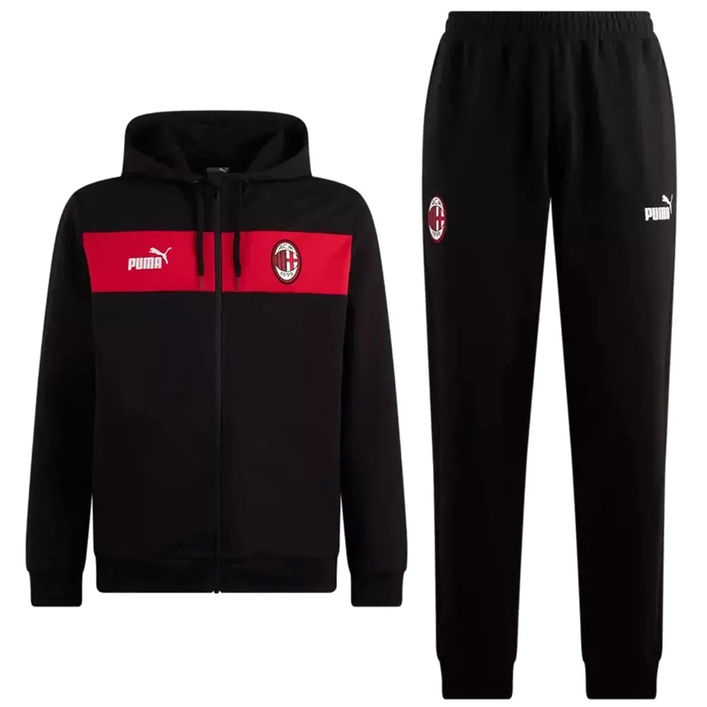 AC Milan Casual Fans cotton presentation tracksuit 2023/24 - Puma-0