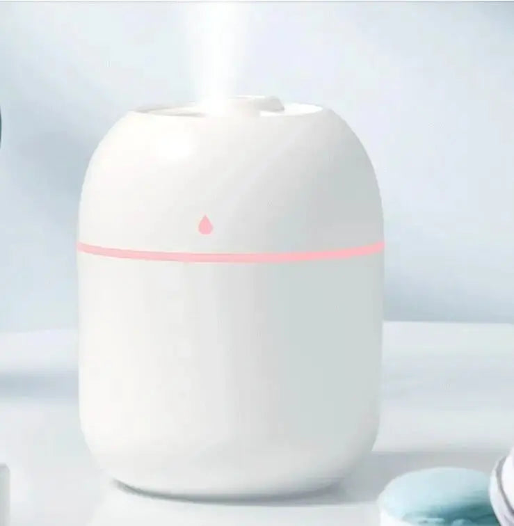 250ML USB Mini Air Humidifier Aroma Essential Oil Diffuser For Home Car Ultrasonic Mute Mist Maker Diffuser with LED Color Lamp - My Hashtag Shop