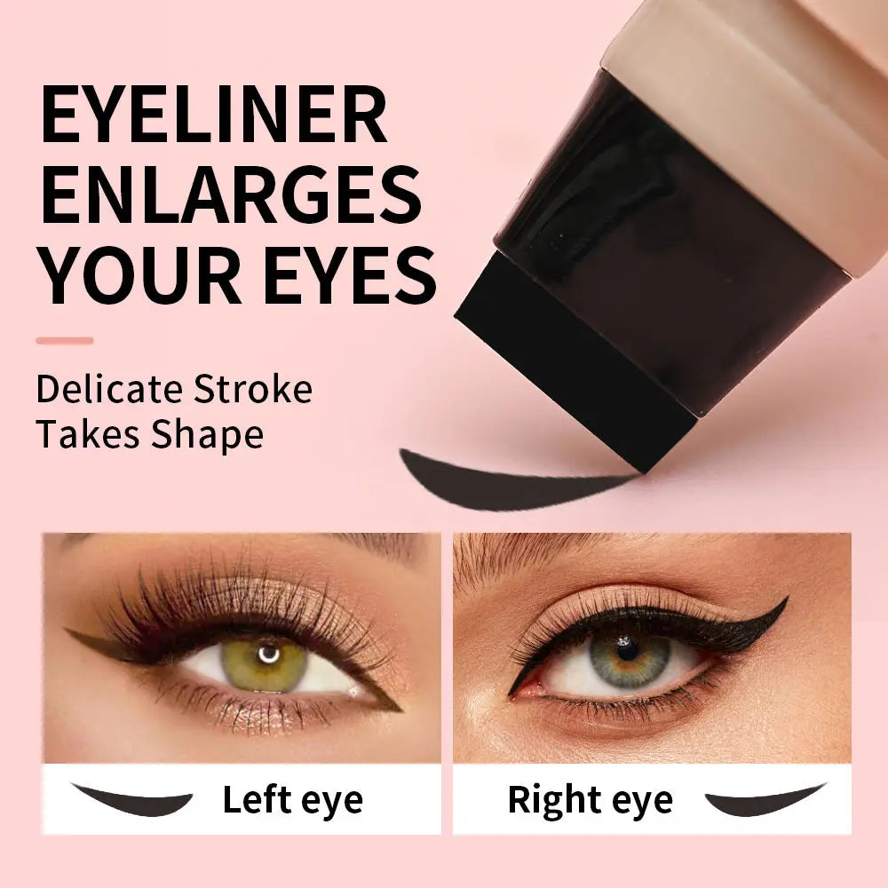 Love Eyeliner Seal Waterproof And Durable Eyeliner Stamp Pen Natural Makeup Application A Beginner&