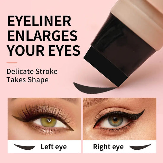 Love Eyeliner Seal Waterproof And Durable Eyeliner Stamp Pen Natural Makeup Application A Beginner&