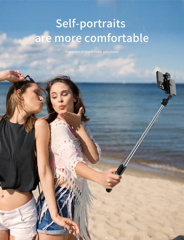 Treppiede per selfie stick da 101,6 cm, supporto per selfie stick estensibile - My Hashtag Shop