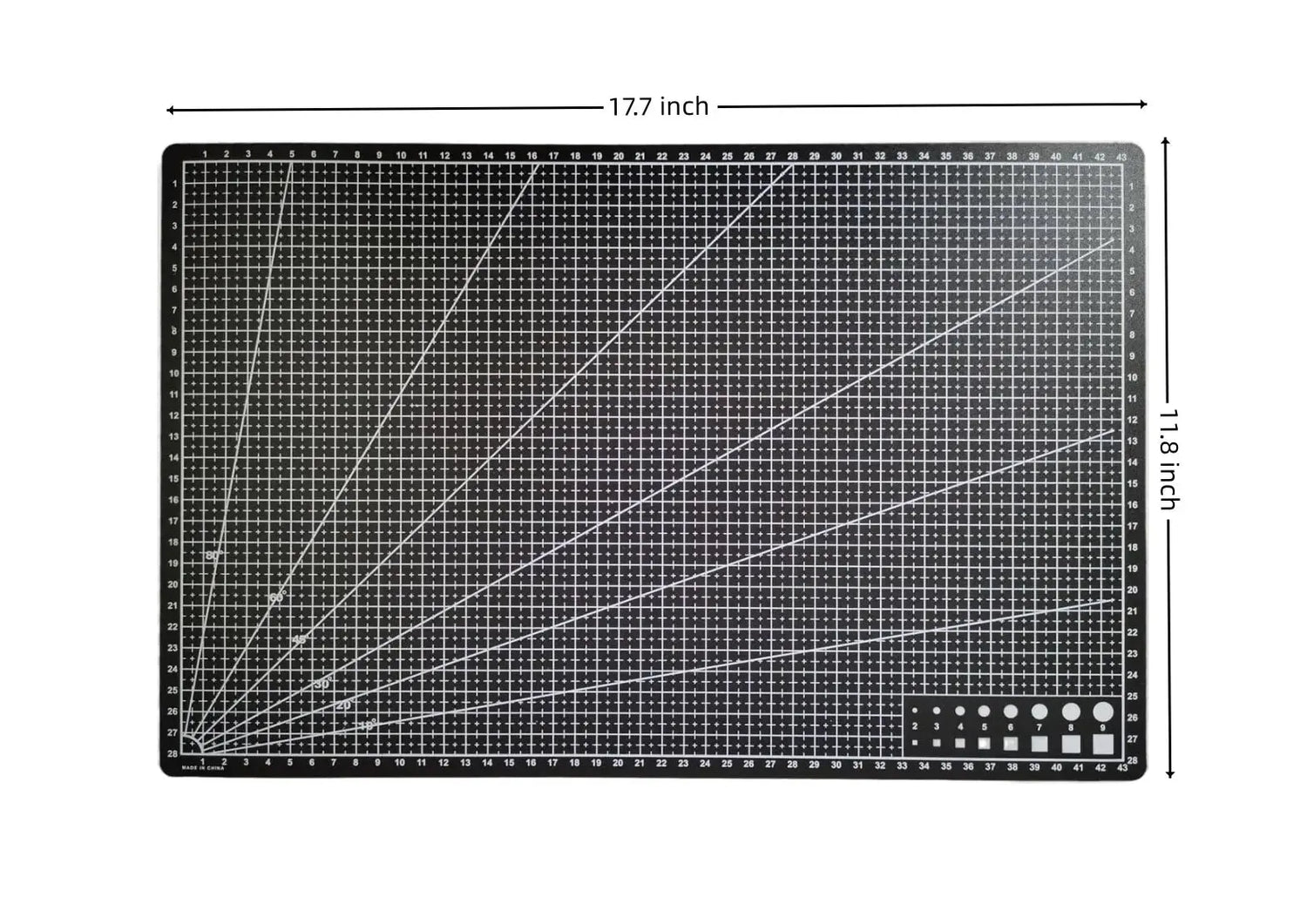 A3 Solid Colore Multi-colore Cutting Mat Sewing Mat Single-sided Craft Pad Fabric Sewing And Making Cutting Board DIY Art Utensile HASHTAG