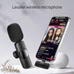 Wireless Lavalier Microphone Portable Audio Video Recording Mini Mic For I Phone Android Long Battery Life Live Broadcast Gaming HASHTAG