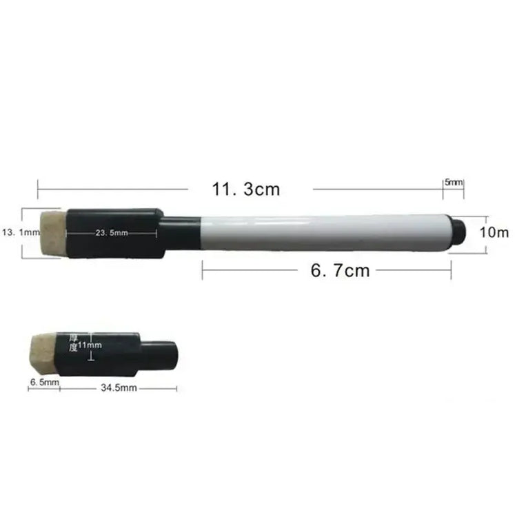 8PC Magnetic Colorful Whiteboard Pen Black White Board Markers Built In Eraser School Supply children&