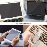 20pcs/100pcs Mobile Phone Computer Lens Cover Camera Protection Cover Metal Blocking Sticker Webcam Cover Privacy Cover HASHTAG