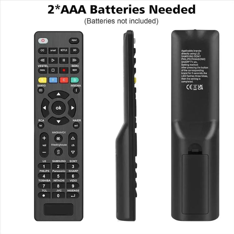 IR Remote Control RCG008 Replacement Universal Remote Control For Sony for Samsung For Panasonic Toshiba For Philips with Light - HASHTAG