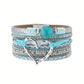 Braccialetto a forma di amore esagerato con strass intarsiati - My Hashtag Shop