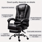 Home Computer Chairs Office Gaming Chairs Big and Tall Desk Chair Back Support Computer Desk Chair Ergonomic High Back Chair Managerial Executive Office Desk Chair with Weels HASHTAG