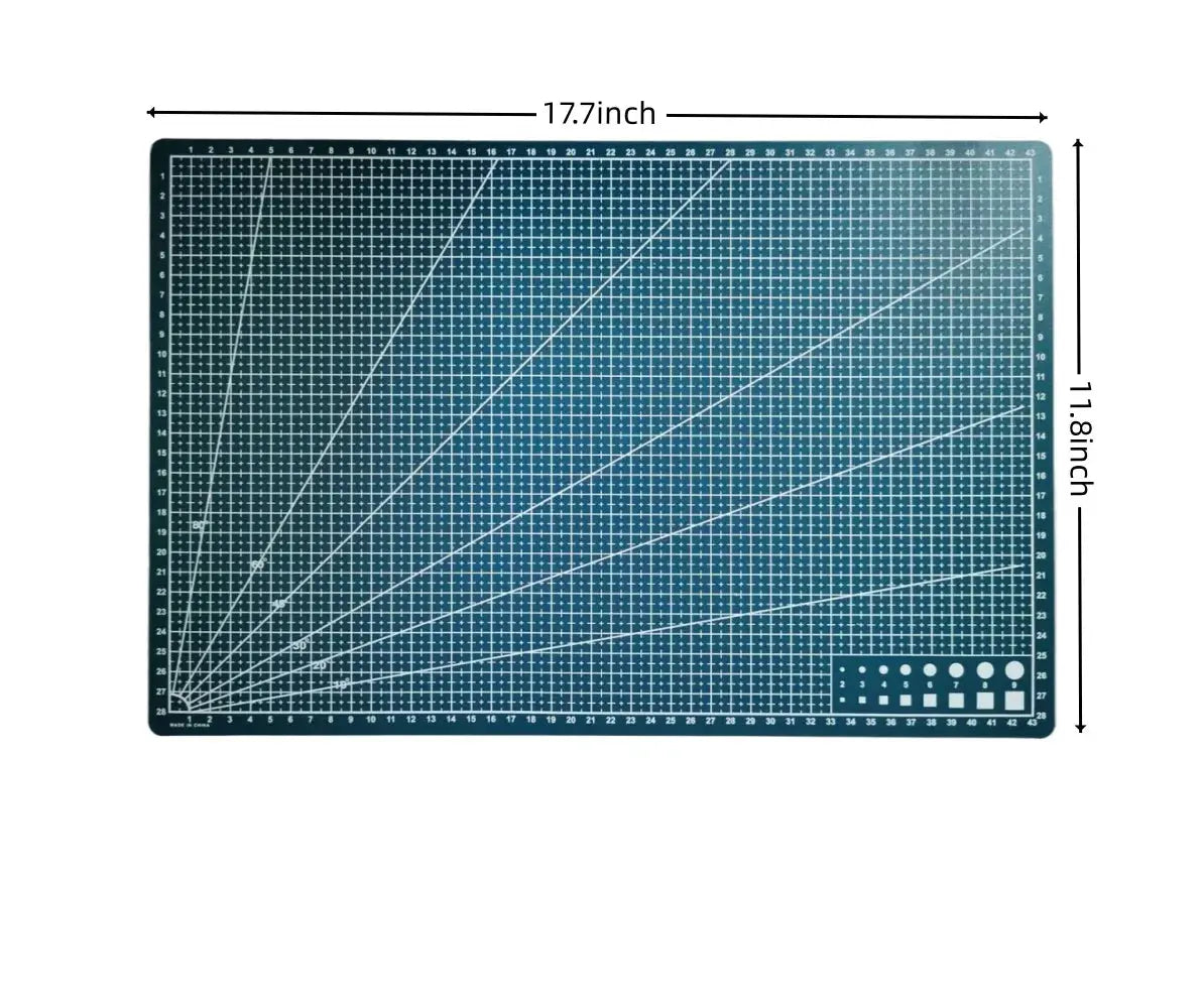 A3 Solid Color Multi-color Cutting Mat Sewing Mat Single-sided Craft Pad Fabric Sewing And Making Cutting Board DIY Art Tool - HASHTAG