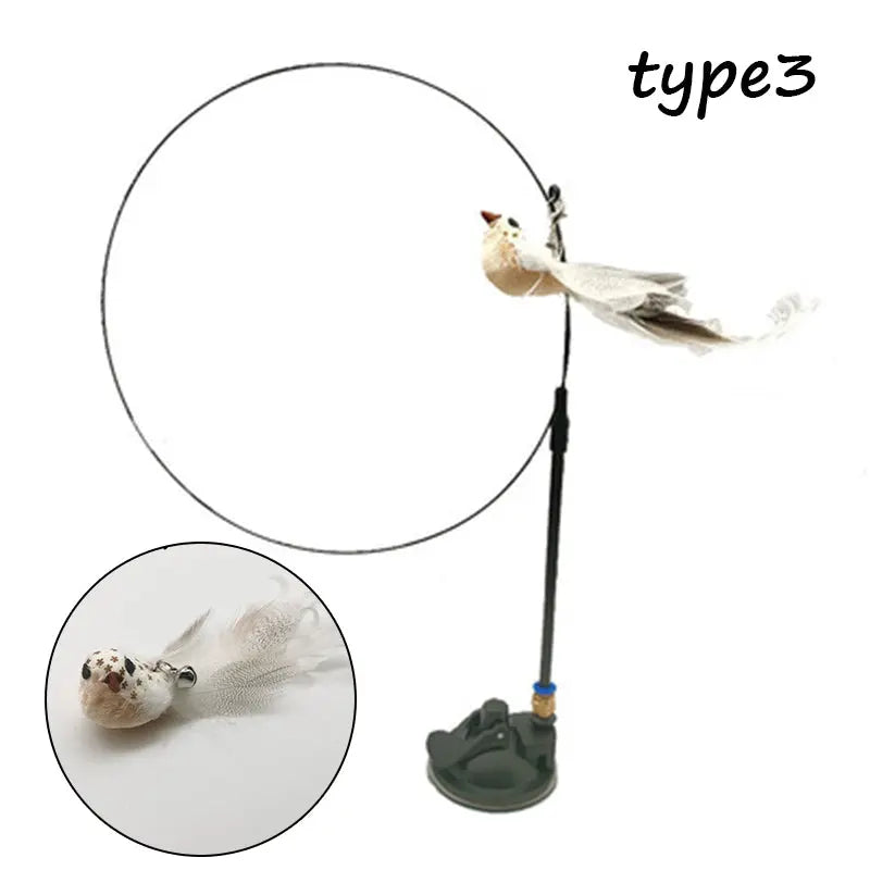 Detachable Wire Rod Sucker Cat Stick AliExpress