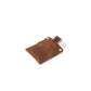 Leather Card Holder 2.0 for AirTag (Snake Print)-1