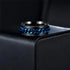 Anxiety Fidget Spinner Rings for Men Stainless Steel Spinning Rotatable Cuban Chain Ring for Women Punk Rock anti Stress Jewelry