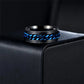 Anxiety Fidget Spinner Rings for Men Stainless Steel Spinning Rotatable Cuban Chain Ring for Women Punk Rock anti Stress Jewelry