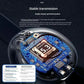 T75 Bluetooth headset 5.3 wireless bone conduction headset clip-on music sports game headset apply to smartphones