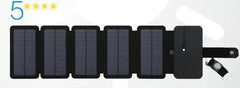 Outdoor Folding Solar Panel Charger Portable 5V 2.1A USB Output Devices Camp Hiking Backpack Travel Power Supply For Smartphones HASHTAG BAR TABACCHI