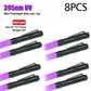 UV Flashlight 395nm Ultraviolet Torch With Pen Clip Portable AAA Batteries Used Violet Light Pet Urine Scorpion Detector UV Lamp HASHTAG