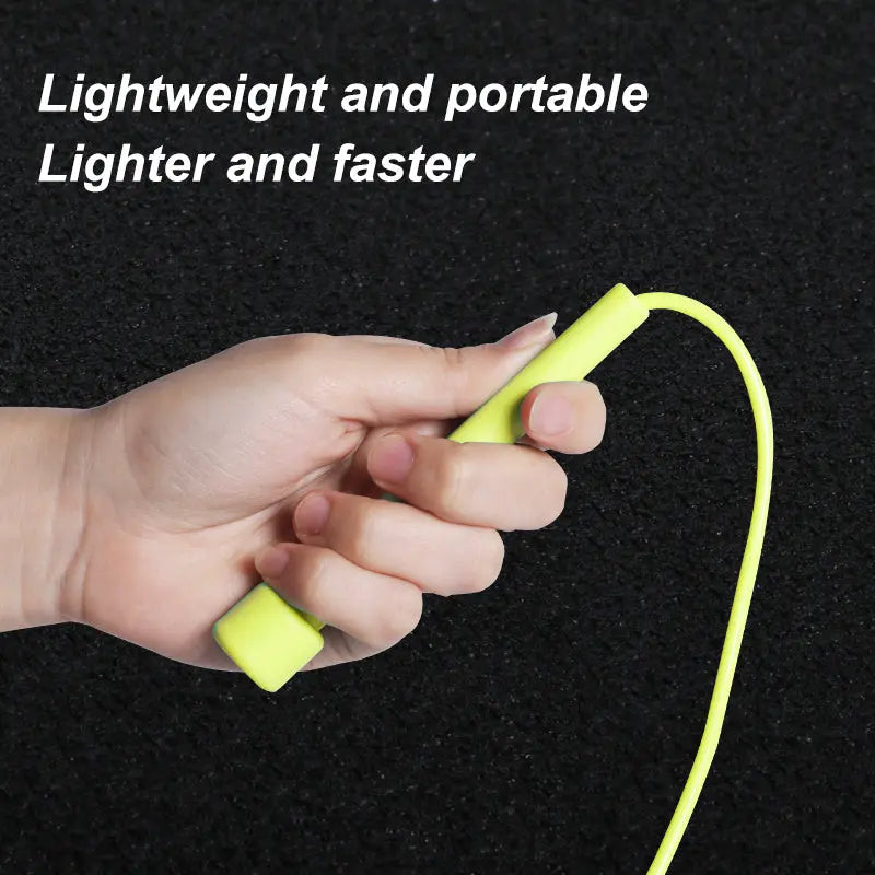 Corda per saltare leggera e regolabile per fitness e allenamenti all&