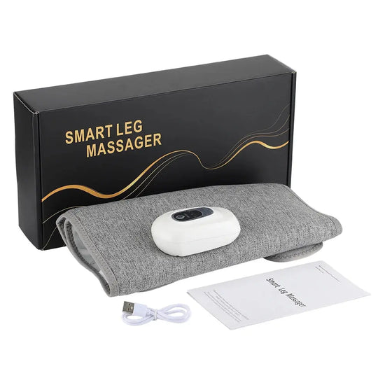 Eletric 360° Air Pressure Calf Massager Portable Leg Massage Airbag Compresstion Relax Foot Calf Muscle Blood Circulation - HASHTAG