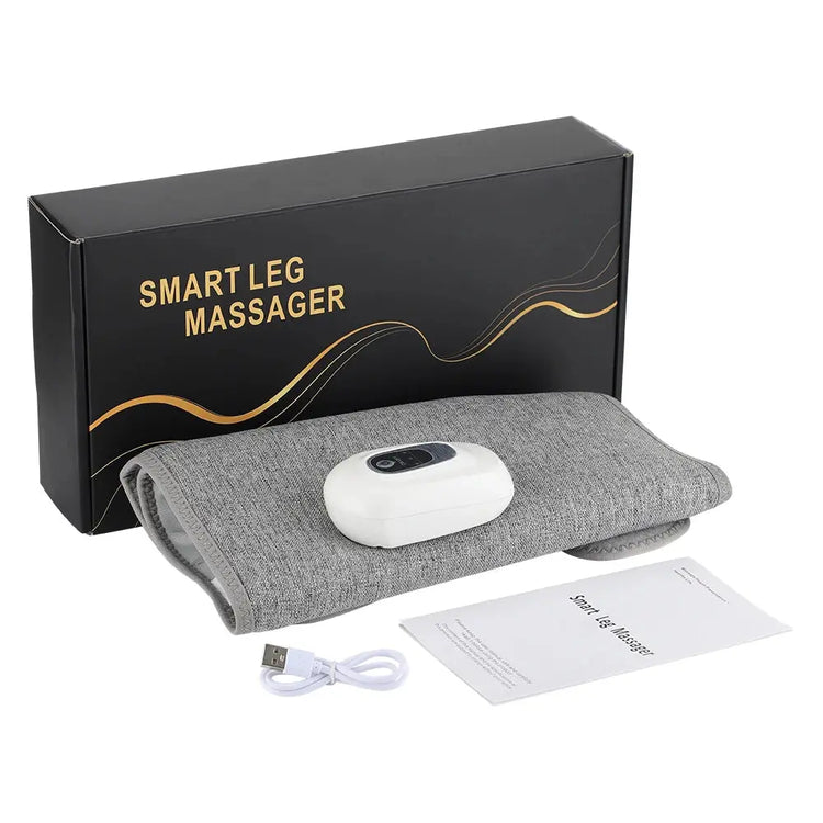 Eletric 360° Air Pressure Calf Massager Portable Leg Massage Airbag Compresstion Relax Foot Calf Muscle Blood Circulation - HASHTAG