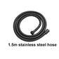 3 Modes Handheld Shower Head with Massage Brush Cotton Filters One-click Stop Water Saving High Pressure Showerhead for Bathroom