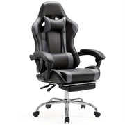 Recliner Executive Chair Ergonomic Gaming Chair Home Office Desk Chair With Wheels High Back Computer Chair With Lift Armrest, Lumbar Support, Headrest HASHTAG