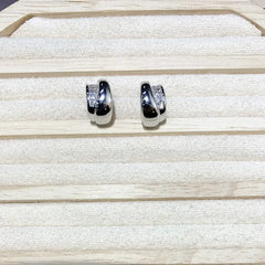 Compact And Exquisite Zircon Earrings That Are Versatile And Elegant HASHTAG