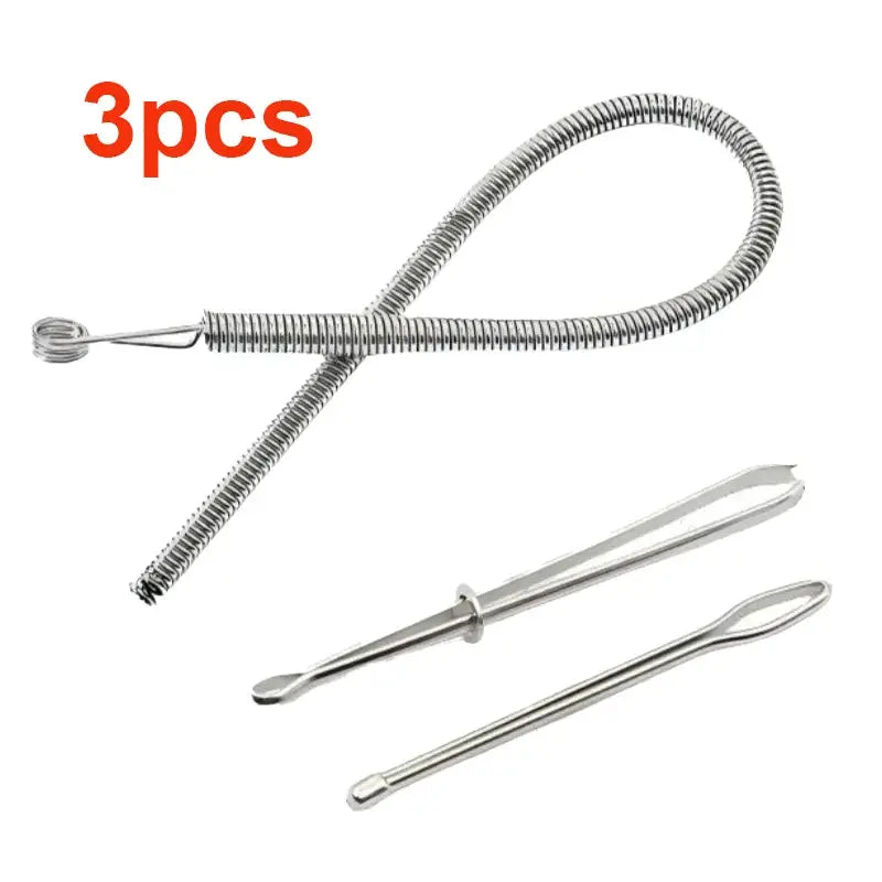 Bendable Spring Drawstring Threader Clip Pants Hoodies Elastic Band Lace Cord Flexible Drawstring Thread DIY Sewing Accessories - HASHTAG