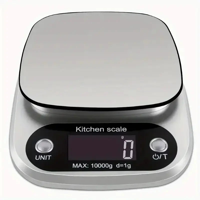 1pc Accurate Digital Kitchen Scale for Cooking and Baking - 22lb Capacity in Grams and Ounces Perfect for Coffee Meat and More - HASHTAG