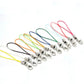 50PCS Black Strap Charm Cord Lanyard Lariat Strap Cords Lobster Clasp Rope Keychains Hooks Mobile Set Charms Jewelry Accessories - My Hashtag Shop