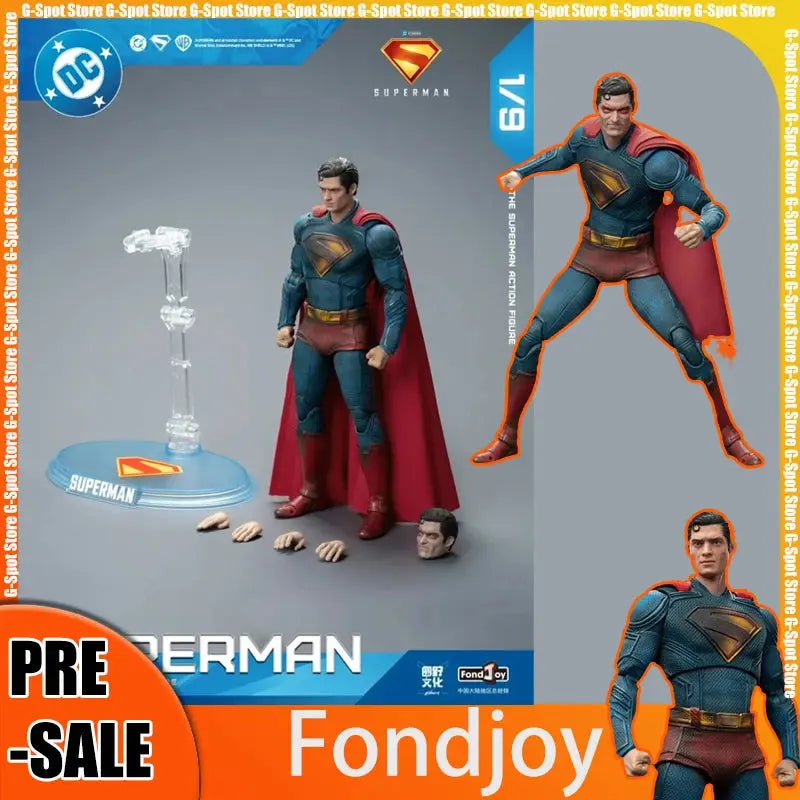 HOT Fondjoy Battle Damaged Superman Action Figure DC Justice League Figures Detective Comics Superman Model Movable Statue Toys - HASHTAG